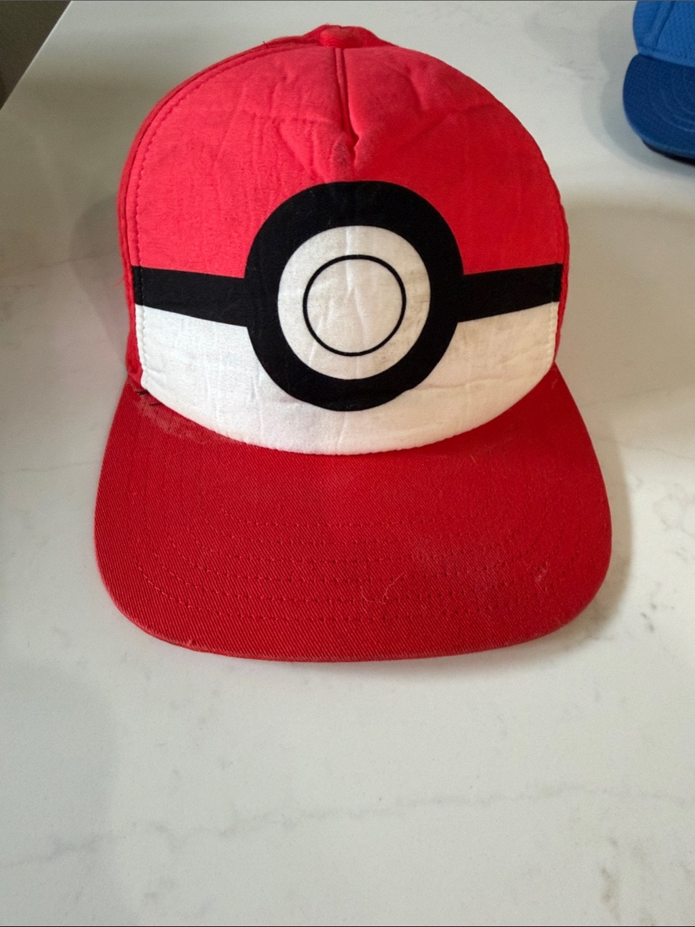 Pokemon Red and White Poké Ball Kids Cap